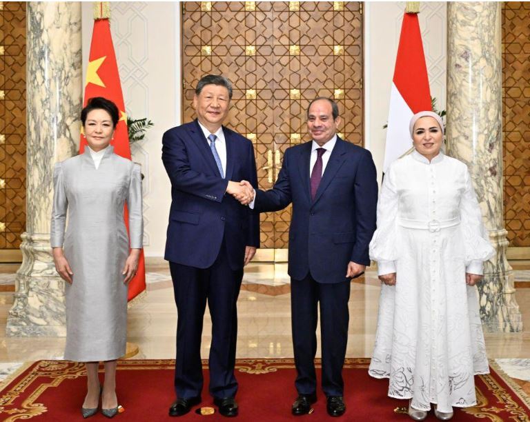 Xinhua Headlines: Xi calls for deepening China-Egypt cooperation, raises Mideast proposal