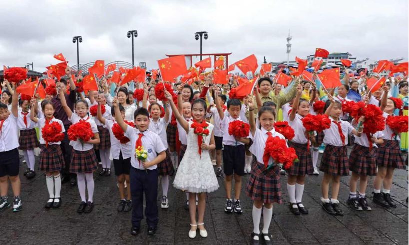 From Tian’anmen Square to remote borderlands, Chinese people celebrate National Day with patriotism, pride