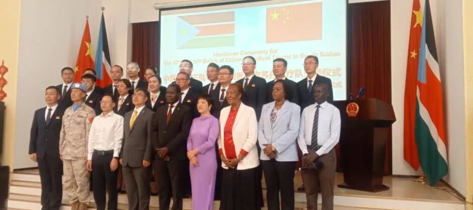 South Sudan honors outgoing Chinese medical team, welcomes new cohort