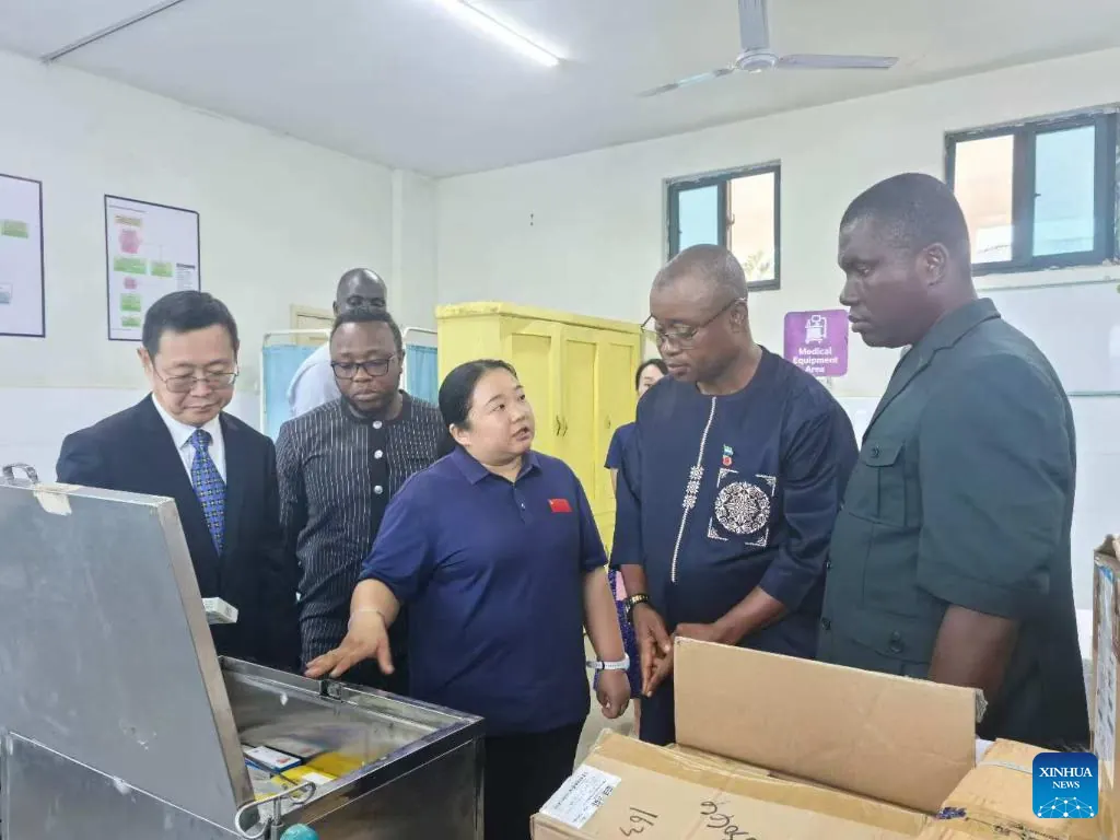 China-aided cardiac intensive care unit opens in Sierra Leone's capital