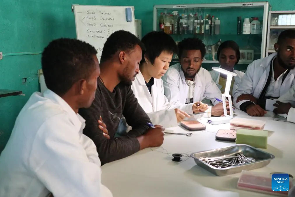 Chinese agricultural teachers empower Ethiopian youth with practical skills