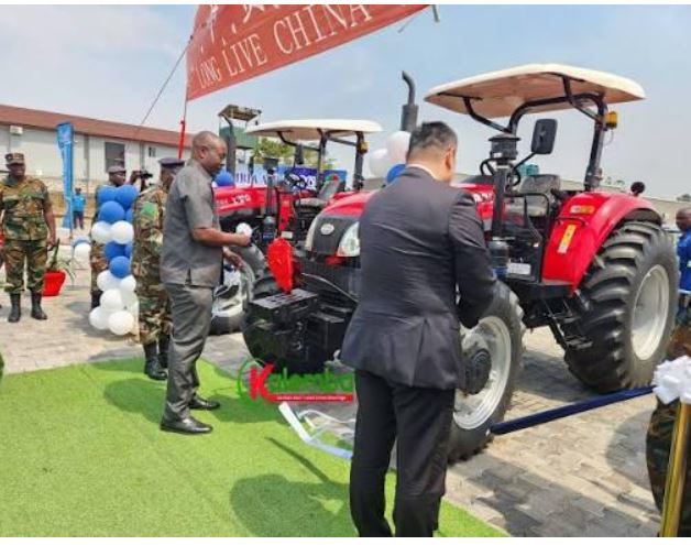 Chinese embassy donates agricultural equipment to Zambia Air Force