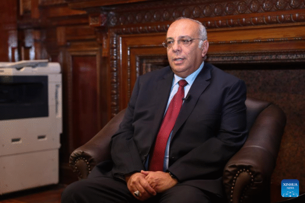 Egyptian official eyes closer cooperation with China to combat desertification, enhance water security